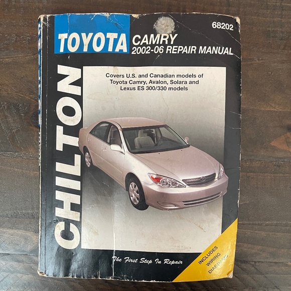 Chilton Toyota Camry Repair Manual_2002-2006_68202 - Picture 1 of 5